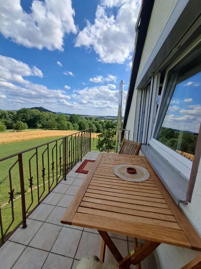 Ferienwohnung Mit Weitblick In Nordhessen Gudensberg Dış mekan fotoğraf